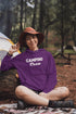 C & Win Sports Camping Crew Hoodie ( Double Sided) Purple / S - C & Win Sports